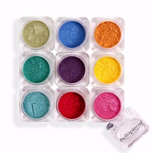 Bellapierre IRIS Natural Mineral Makeup 9 Color Eyeshadow Shimmer Stack - Picture 2 of 3